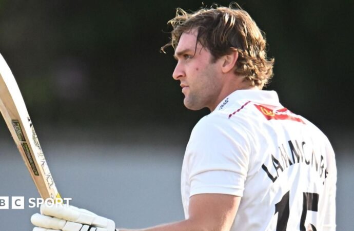 County Championship: Somerset title hopes diminish despite Tom Lammonby ton