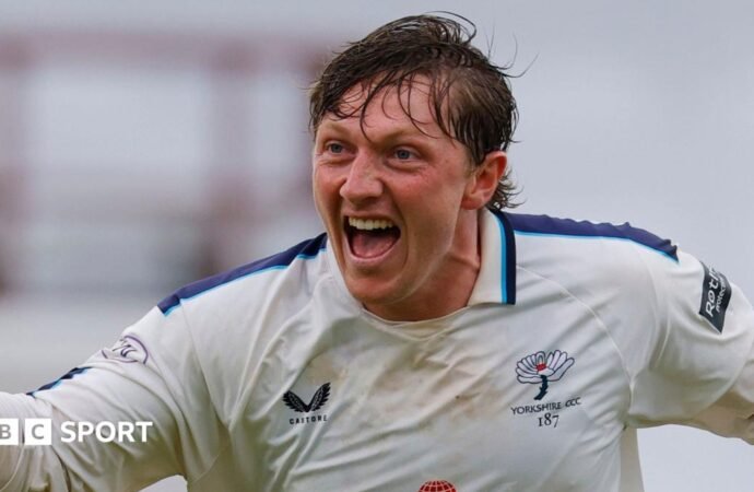 County Championship: Spinners put Yorkshire in control against Essex
