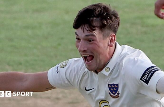 County Championship: Sussex’s Henry Crocombe takes another hat-trick
