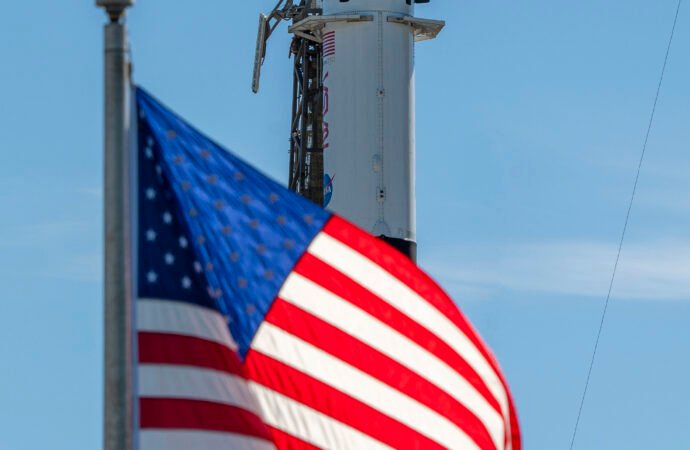 Crew-13 Rocket and Spacecraft at Launch Pad – NASA