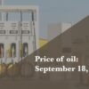 Current price of oil as of Sept. 18, 2026 | Fortune