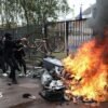 Dozens hurt and hundreds arrested in wave of French school protests
