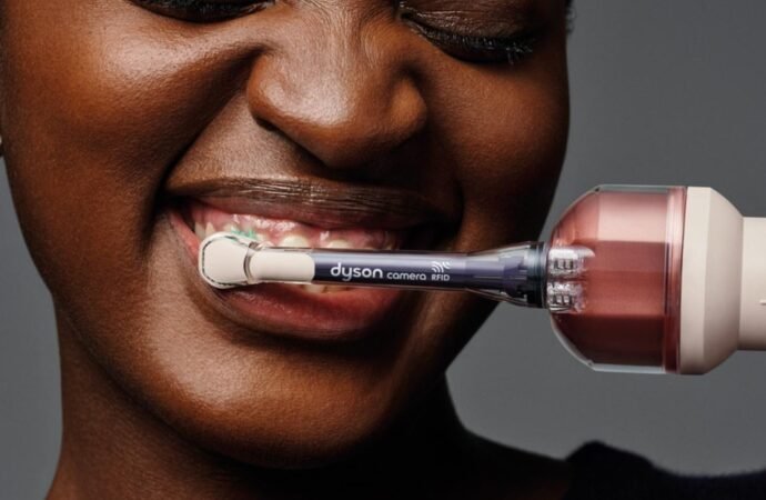 Dyson made a camera-equipped toothbrush that flosses for you