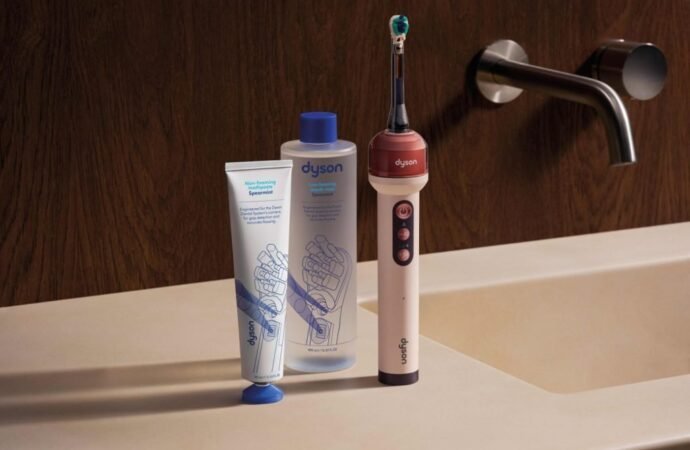 Dyson puts a camera and a jet in a toothbrush