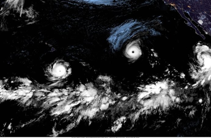 Edouard, now a tropical depression, drenches Texas with flash flooding and downed trees