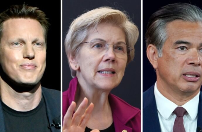 Elizabeth Warren Says it Would be a ‘Massive Mistake’ for Rob Bonta to Settle Lawsuit With Paramount as Trump Bans CNN from White House: ‘This Is a Dangerous Merger’