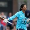 England v Ireland: Sophia Dunkley cetury seals hosts’ dominant series clean sweep