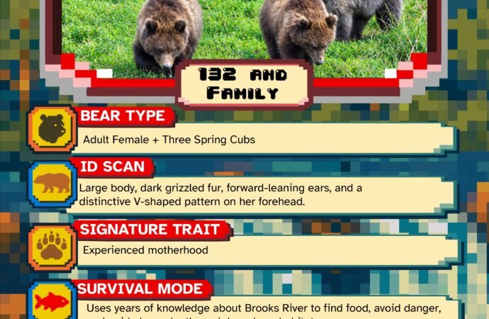Fat Bear Week Day 1: It’s a battle of the moms and single females