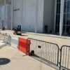 Fencing goes up around the main Kennedy Center building after Trump-aligned board votes to close it