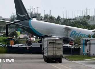 Five dead after Amazon cargo plane crashes at Miami airport