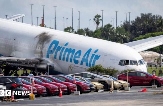 Flight recorders recovered from ‘devastating’ Amazon cargo plane crash
