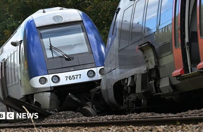French officials investigate if malicious act caused train derailment