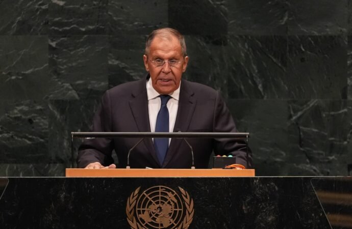 German, Russian foreign ministers have rare meeting at UN
