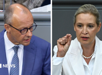 Germany’s Merz attacks AfD in parliament after far-right election win