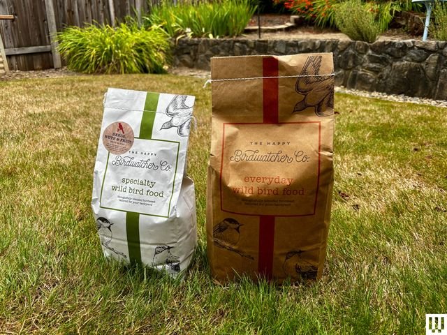 Image may contain: Grass, Plant, Bag, Box, Animal, Bird, Powder, Backyard, Nature, Outdoors, and Yard