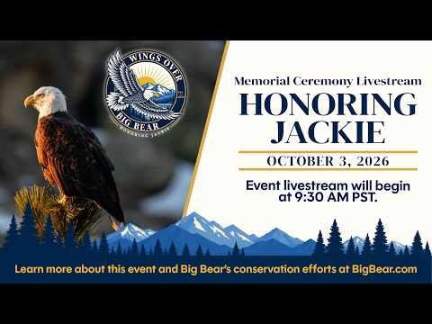 How to watch Jackie the bald eagle’s memorial service