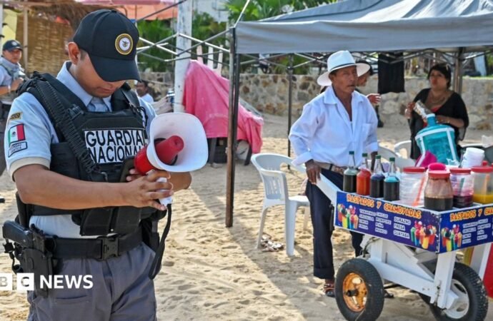 Hurricane Polo downgraded but remains ‘very powerful’ off coast of Mexico
