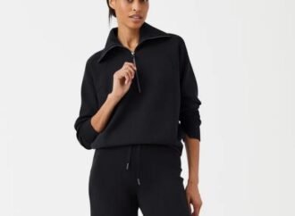 I tested Amazon’s $40 sweatsuit against the $246 Spanx AirEssentials set. Here’s how they compare.