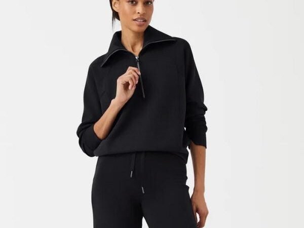 I tested Amazon’s $40 sweatsuit against the $246 Spanx AirEssentials set. Here’s how they compare.