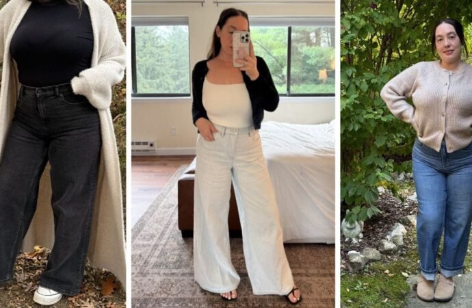 I wore 6 pairs of Spanx jeans over my postpartum journey. These 2 remain my favorite.