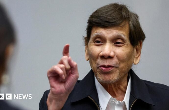 ICC: Philippines’ Rodrigo Duterte makes first in-person appearance at The Hague