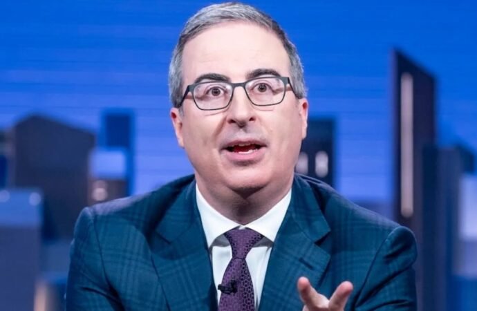 John Oliver Takes Swipe at David Ellison and His ‘Business Daddy’ Larry Ellison on ‘Last Week Tonight’