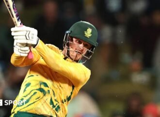 Jordan Hermann: South Africa opener scores 150 to equal the ODI debut score record in 99-run win