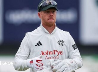 Kyle Verreynne: Notts lose keeper for last three Championship games