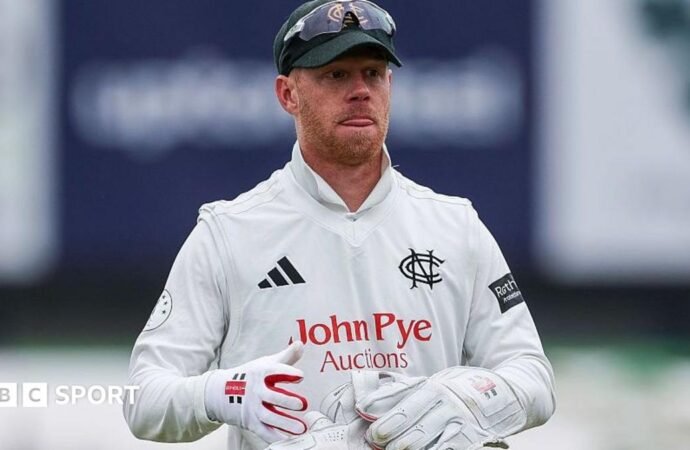 Kyle Verreynne: Notts lose keeper for last three Championship games