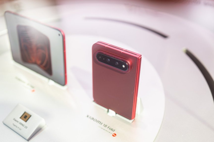 Image of a folding phone