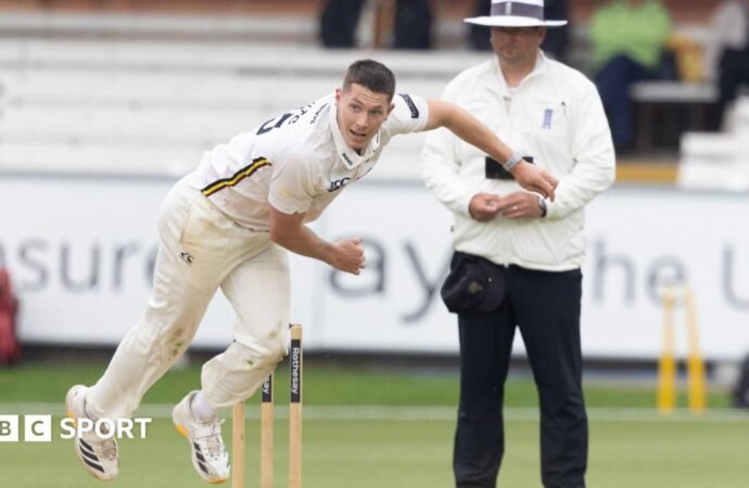 Matthew Potts: Durham seamer signs new three-year deal