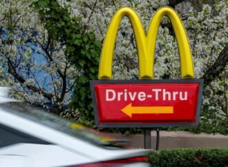 McDonald’s is testing ads on its drive-thru menus