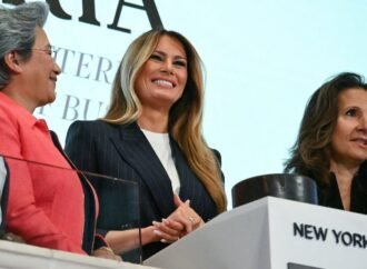 Melania Trump rings NYSE opening bell to launch new women’s initiative Imperia
