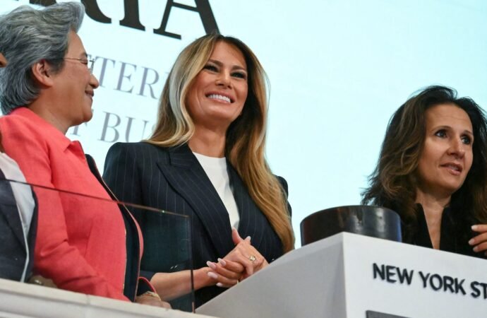 Melania Trump rings NYSE opening bell to launch new women’s initiative Imperia