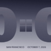 Microsoft announces Windows and Surface event for October 7th