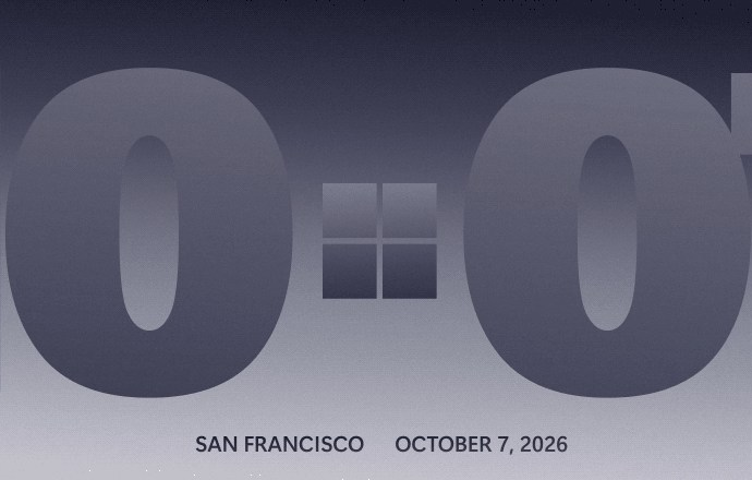 Microsoft announces Windows and Surface event for October 7th
