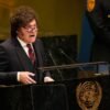 Milei renews Argentina’s Falklands claim at the UN, urging a “peaceful solution”