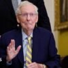 Mitch McConnell returns to Senate after three-month absence