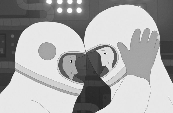 Moonfish’ Director and Stars Lucy Liu and Morgan Spector Break Down Their Black-and-White Animated Film About Isolated Astronauts And Why It’s an Allegory for ‘The Current Human Condition’