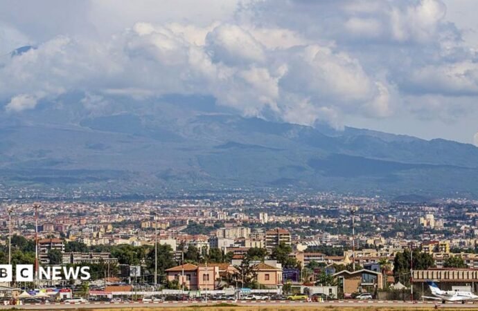 Mount Etna volcanic ash stops flights at Sicily’s Catania airport