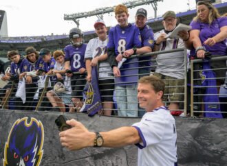 NASA Astronaut Reid Wiseman Attends Ravens vs. Saints Game – NASA