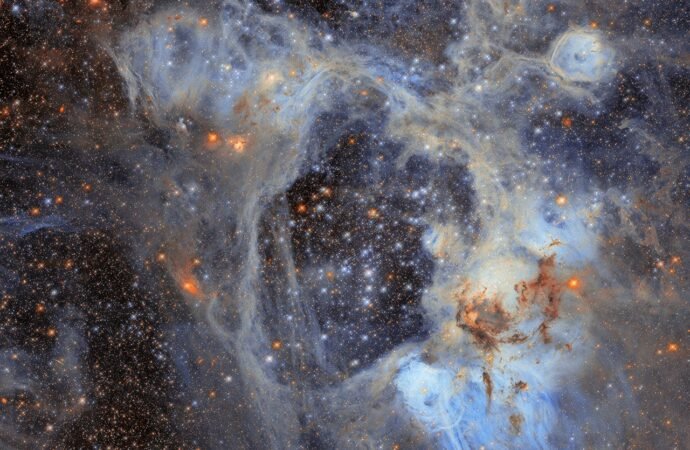 NASA’s Hubble Spies Superbubble Scene – NASA Science
