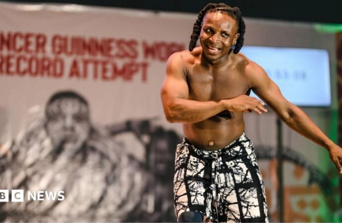 Nigeria’s Ben Dancer dances non-stop for seven days in world record bid