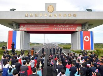 North Korea and Russia open first road bridge linking the two countries