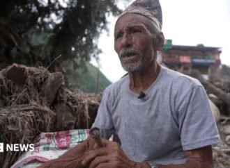 ‘Nothing but mud and silt’ – the village swept away by deadly floods in Nepal