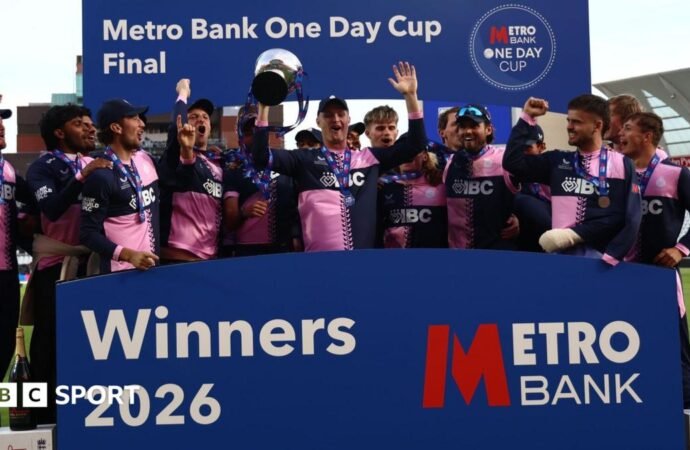 One-Day Cup final: Middlesex beat Leicestershire by 31 runs