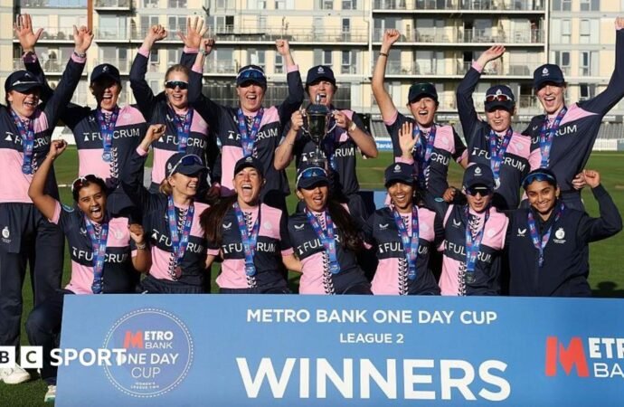 Saskia Horley hits century as Middlesex beat Glamorgan in One Day Cup final