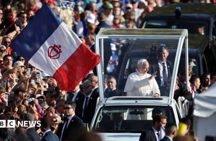 ‘Scourge’ of abuse must be rooted out, says Pope, during Lourdes visit