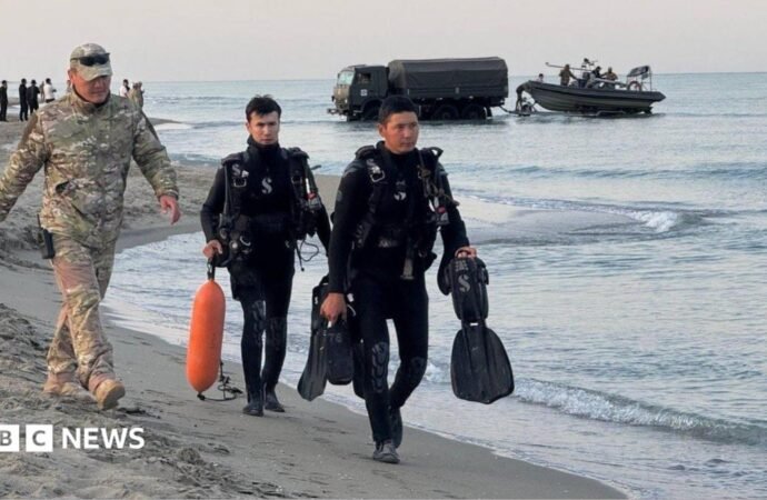 Senior Kazakh officials detained after 14 service members swept out to sea