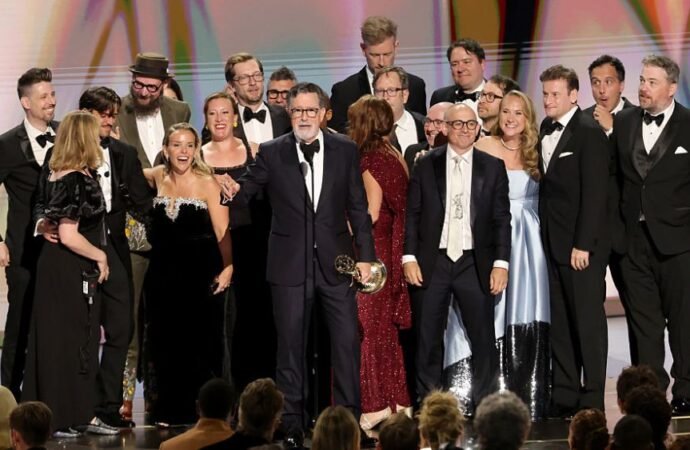 Stephen Colbert Says ‘Free Speech Is Alive and Well’ After Emmy Win Despite CBS Cancellation: Late Night Is ‘Just as Vital as it Ever Has Been’